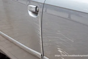 Baret pada Mobil Suzuki